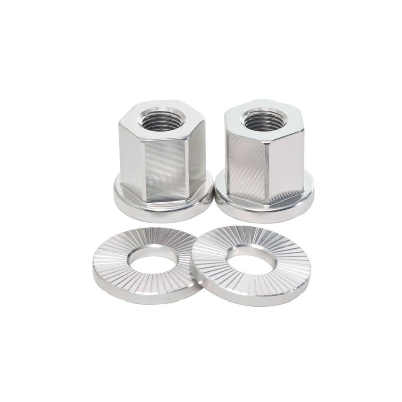 TSC Alloy Nuts 10mm Raw Polish